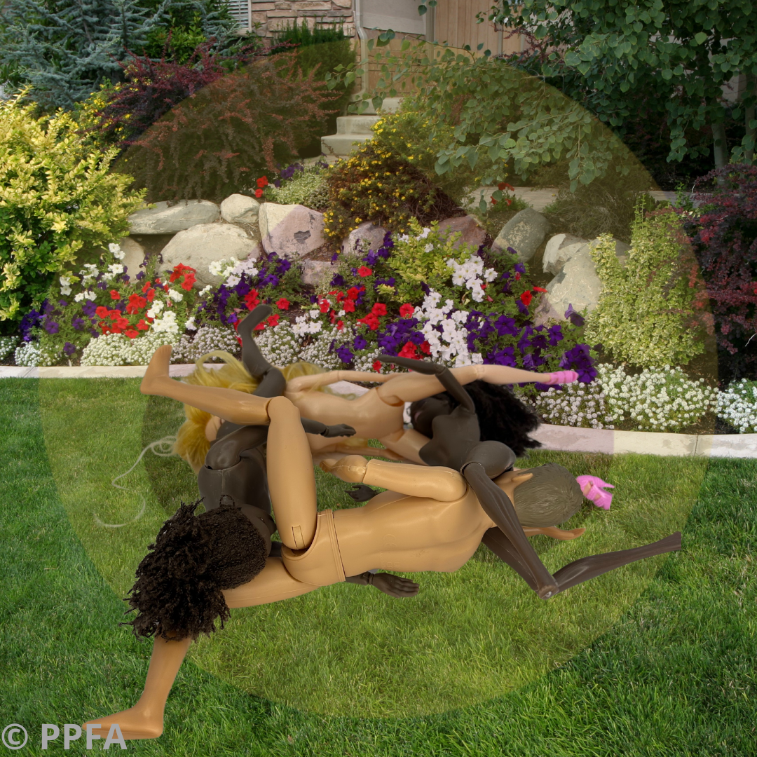 Le carré des bouches gourmandes version bisexuelle